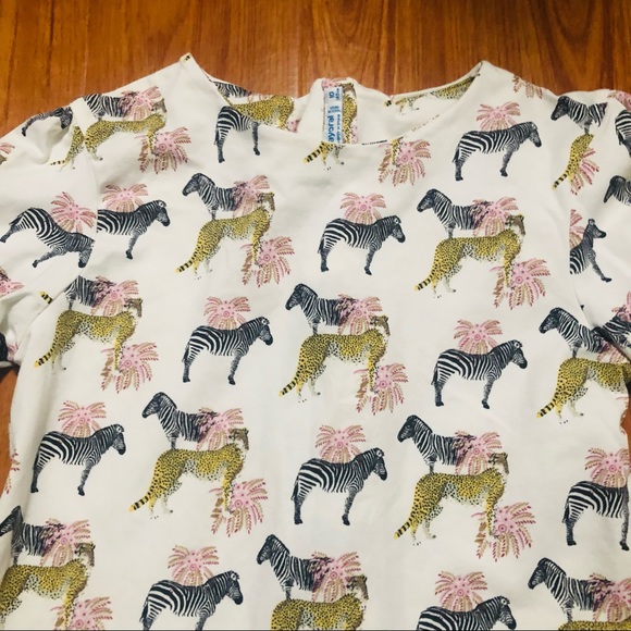 Mayoral Dress Size 10 Zebras and Cheetahs Print - Picture 6 of 10